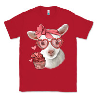 Red cute baby lamb valentines day Classic Tee - Jasminsmagicworld