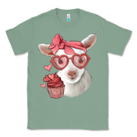 Sage cute baby lamb valentines day Classic Tee - Jasminsmagicworld