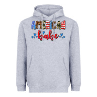 Heather Grey American babe Heavyweight Hoodie - AdoDesignShop
