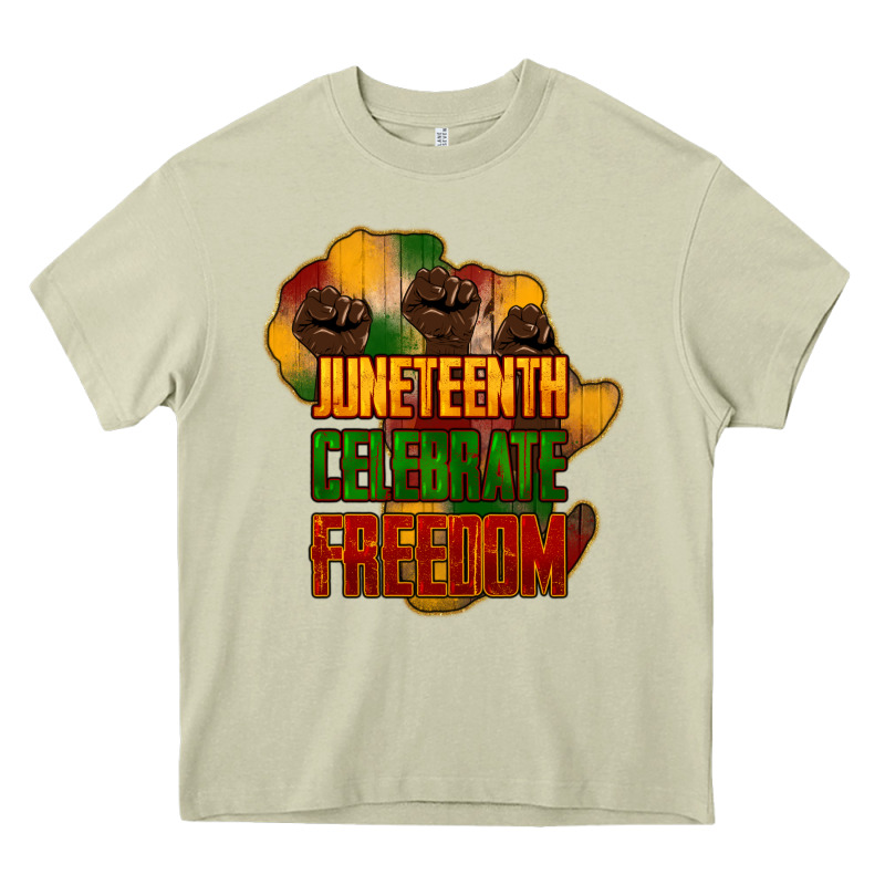 Juneteenth Celebrate Freedom Heavy Core Tee by NancyCooperArtShop | Teevron