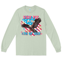 Matcha Stay fly for the 4th of July Long Sleeve Tee - FaDigitalArtStudio