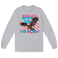 Moon Dust Stay fly for the 4th of July Long Sleeve Tee - FaDigitalArtStudio