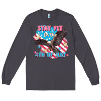 Smoke Stay fly for the 4th of July Long Sleeve Tee - FaDigitalArtStudio
