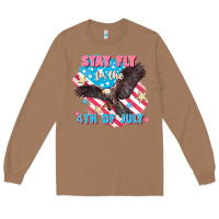 Toasted Coconut Stay fly for the 4th of July Long Sleeve Tee - FaDigitalArtStudio