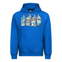 Cobalt winter coffee Urban Hoodie - JahusDesignShop