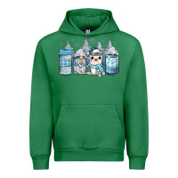 Emerald winter coffee Urban Hoodie - JahusDesignShop