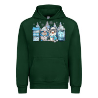 Forest Green winter coffee Urban Hoodie - JahusDesignShop