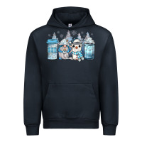 Navy winter coffee Urban Hoodie - JahusDesignShop