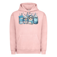 Pigment Salmon winter coffee Urban Hoodie - JahusDesignShop