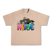 Burro Easter Day He is alive Urban Heavy Tee - OliviaCreatesArt