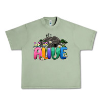 Easter Day He Is Alive Urban Heavy Tee | Teevron