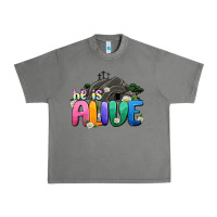 Tornado Easter Day He is alive Urban Heavy Tee - OliviaCreatesArt