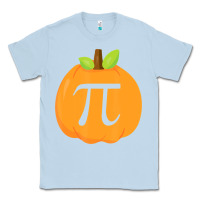 Dusty Blue funny halloween and thanksgiving pumpkin pi math  gifts Classic Tee - maiPhamDesign