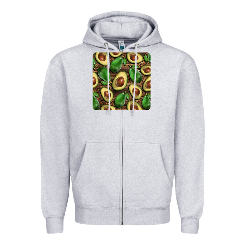 Avocados With Wood And Leopard Background Mug  Coaster Zipper Hoodie by BarkalooDesign | Teevron