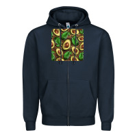 Navy avocados with wood and leopard background mug  coaster Zipper Hoodie - BarkalooDesign