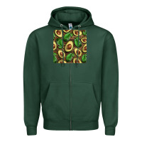 Sports Green avocados with wood and leopard background mug  coaster Zipper Hoodie - BarkalooDesign