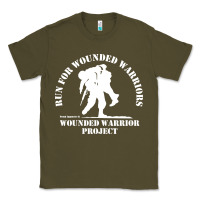 Army Green memorial warrior project Classic Tee - maiPhamDesign