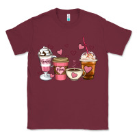 Burgundy Mommy coffee Classic Tee - Artiststas