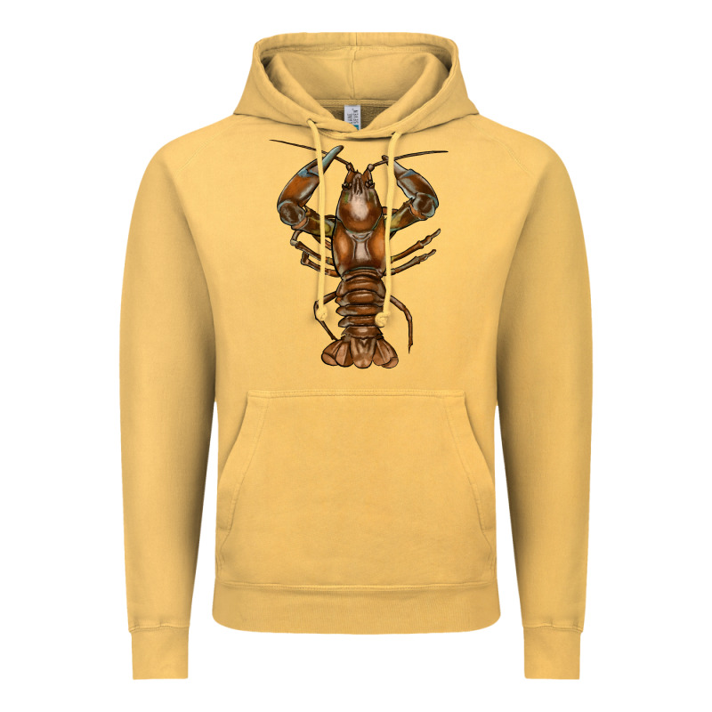 Crawfish Vintage Hoodie by FaDigitalArtStudio | Teevron