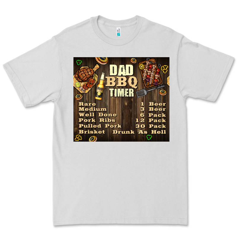 Dad Bbq Timer Premium Tee by TumblerDesignByShophia | Teevron