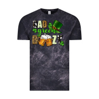 Cloud Black Bad green boozy St. Patrick's Day Vintage Tee - CowGirlArtShop