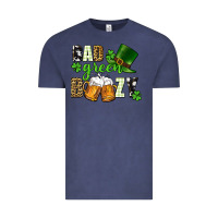 Vintage Denim Bad green boozy St. Patrick's Day Vintage Tee - CowGirlArtShop