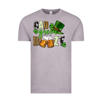 Vintage Zinc Bad green boozy St. Patrick's Day Vintage Tee - CowGirlArtShop