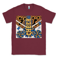 Burgundy Cheer Classic Tee - TumblerDesignByShophia