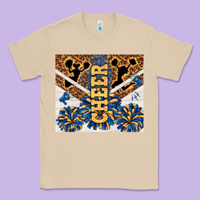 Cheer Classic Tee Designed By Tumblerdesignbyshophia