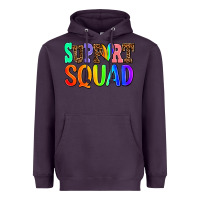 Plum support squad Heavyweight Hoodie - AdoDesignShop