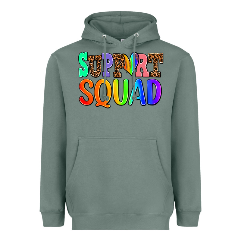 Support Squad Heavyweight Hoodie by AdoDesignShop | Teevron