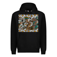 Black easter Premium Hoodie - CowhideDigitalArt