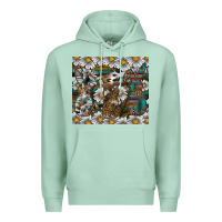 Seafoam easter Premium Hoodie - CowhideDigitalArt