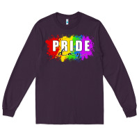 Plum Pride Day Long Sleeve Tee - FaDigitalArtStudio
