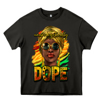 Asphalt unapologetically dope afro Heavy Core Tee - NancyCooperArtShop