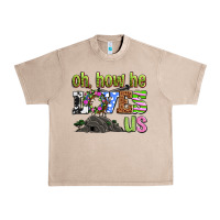 French Oak Easter Day Oh he loves us Urban Heavy Tee - OliviaCreatesArt