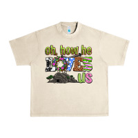 Sandshell Easter Day Oh he loves us Urban Heavy Tee - OliviaCreatesArt