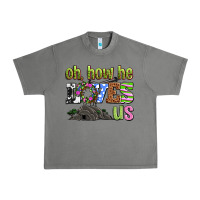 Tornado Easter Day Oh he loves us Urban Heavy Tee - OliviaCreatesArt
