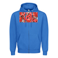 True Royal watermelon strawberry cowhide cup Zipper Hoodie - BarkalooDesign