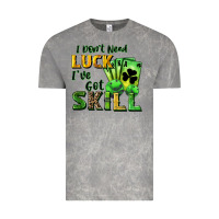 Cloud Rock I don't need luck i've got skill Vintage Tee - CowGirlArtShop