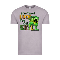 Vintage Zinc I don't need luck i've got skill Vintage Tee - CowGirlArtShop
