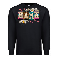 Black mama Premium Sweatshirt - AdoDesignShop