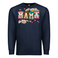 Navy mama Premium Sweatshirt - AdoDesignShop