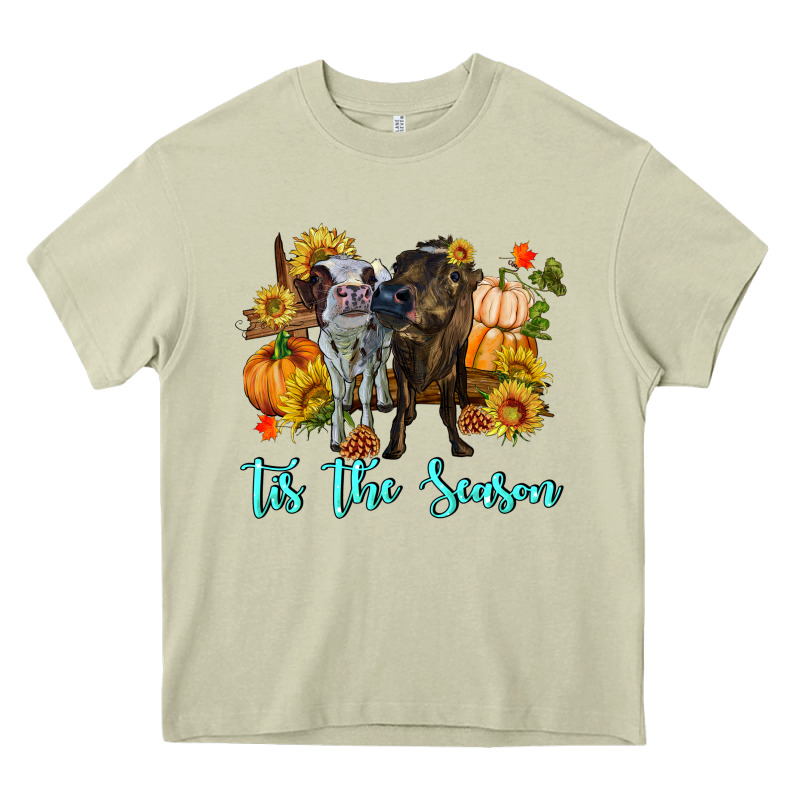 Tis The Season Cows Heavy Core Tee by RanaPortraitStore | Teevron