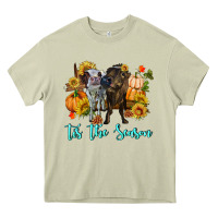 Mossy Tis The Season Cows Heavy Core Tee - RanaPortraitStore