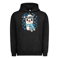 Pigment Black snowman coffee cup Urban Hoodie - JahusDesignShop