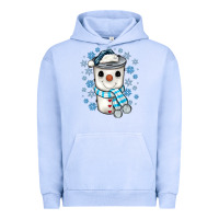 Pigment Grape Ice snowman coffee cup Urban Hoodie - JahusDesignShop
