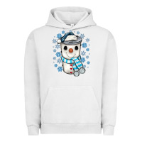 Pigment Lunar Rock snowman coffee cup Urban Hoodie - JahusDesignShop
