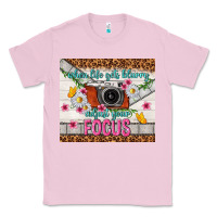 Bubblegum Pink when life gets blurry adjust your focus Classic Tee - TumblerDesignByShophia