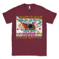 Burgundy when life gets blurry adjust your focus Classic Tee - TumblerDesignByShophia